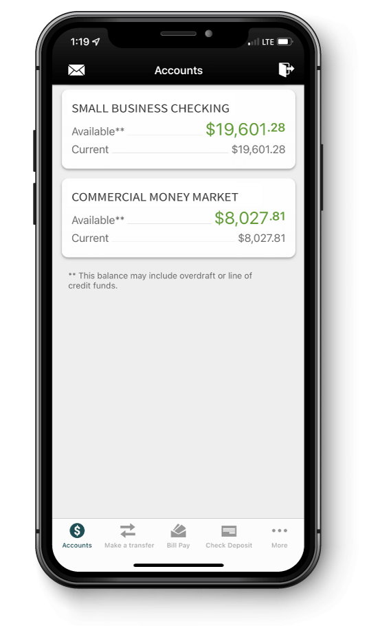 Business Online Banking Reliance State Bank